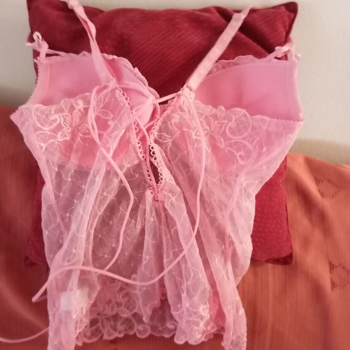 Luna negligee in pink like new