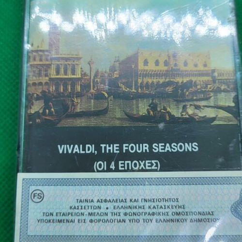 Vivaldi 4 Seasons cassette new, sealed, classical
