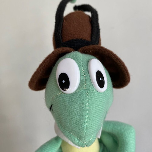 Flip the Grasshopper plush toy from Maya the Bee 2007 used