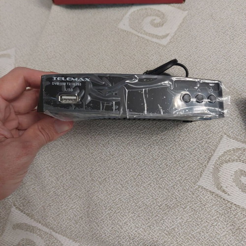 Telemax DVB-150 T2 Digital Receiver new, Full HD 1080p