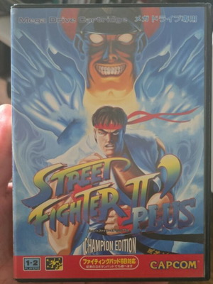 Street Fighter 2 Champion Edition Sega Mega Drive like new, original Japan