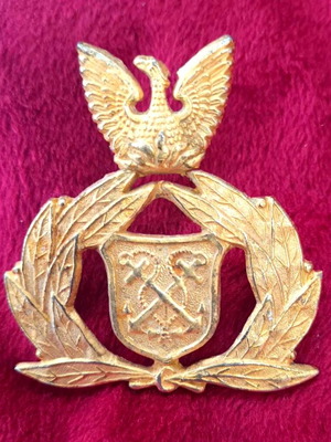 Badge for Non-Commissioned Officer Cap used, 1973-74 Coast Guard