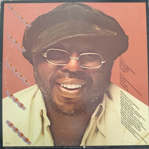 Curtis Mayfield Give Get Take And Have vinyl LP album used
