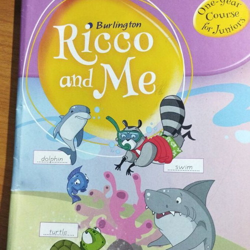 Ricco and Me Picture Dictionary and Starter Booklet used, English