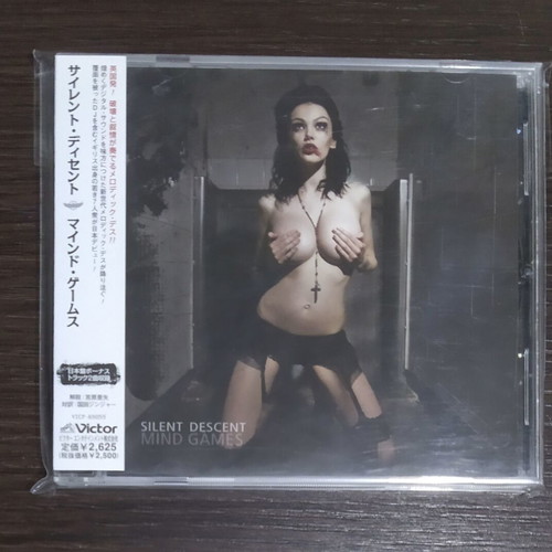 Silent Descent - Mind Games CD Japanese edition Victor VICP-65055 used from 2012