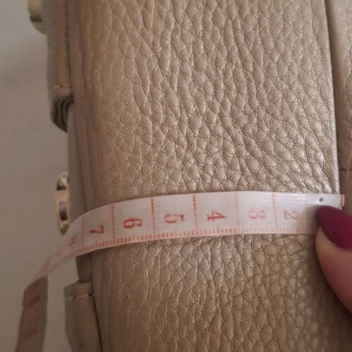 Jasper Conran beige leather handbag like new