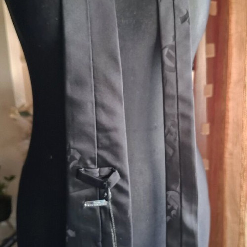 John Richmond tie new, black silk