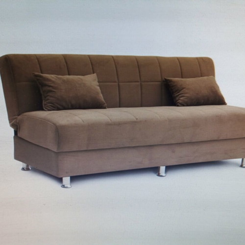 Three-seater velvet sofa like new, dimensions 1.90x0.50m