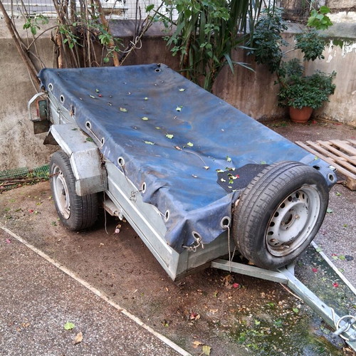 Trailer without papers used 2x1.05x0.80