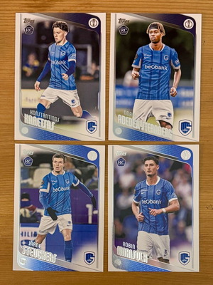 2025-26 Topps UCC GENK RC lot like new (Karetsas RC)