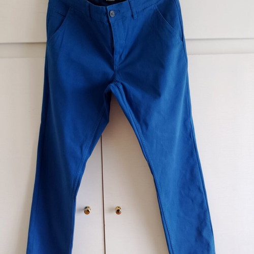 Livergy Pants Pack of 2 Slim Fit & Chino New, Blue
