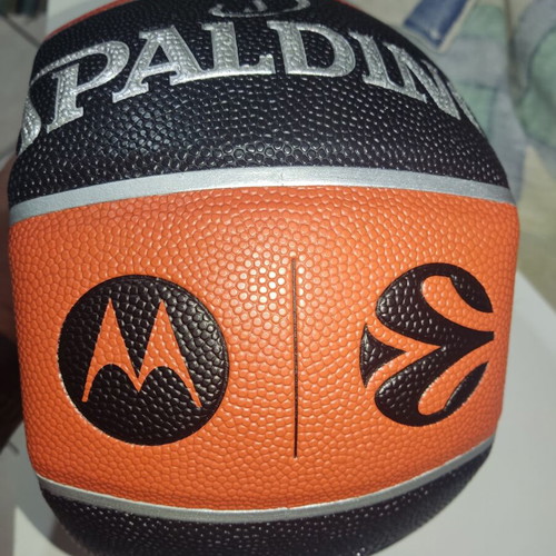 Spalding Euroleague Motorola Final4 Basketball Collectible Ball new