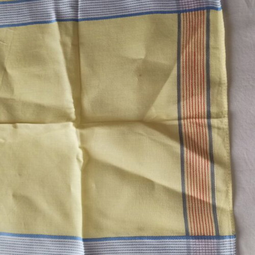Handkerchiefs new, set of 2, multicolored, sizes 37x37 and 26x26 cm