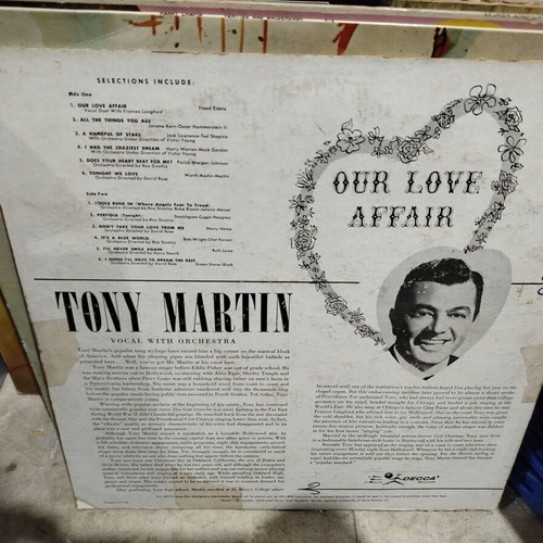 Tony Martin Our Love Affair vinyl record used, pop