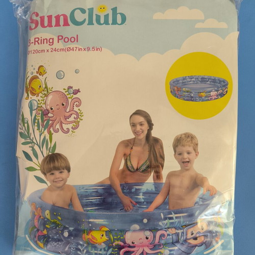 Children's Pool blue 1.20x0.24 m new