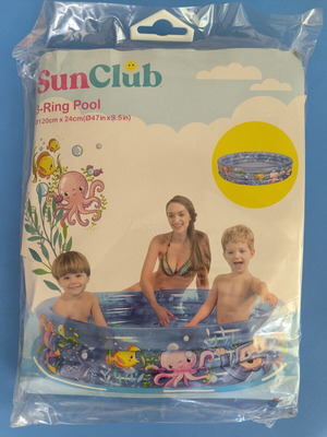 Children's Pool blue 1.20x0.24 m new
