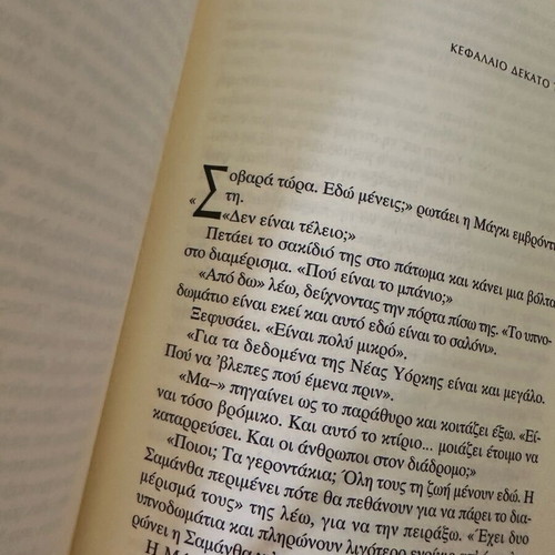 Summer and the City book like new in Greek
