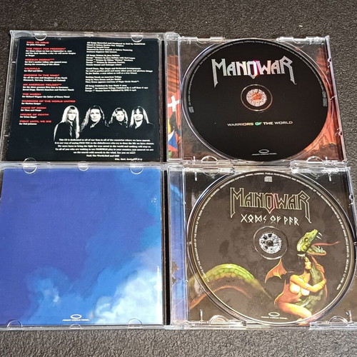 Manowar Complete Discography 11 CDs Used, Heavy Metal