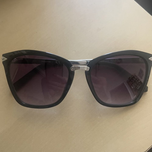 Swarovski SK0152 01B sunglasses like new, black
