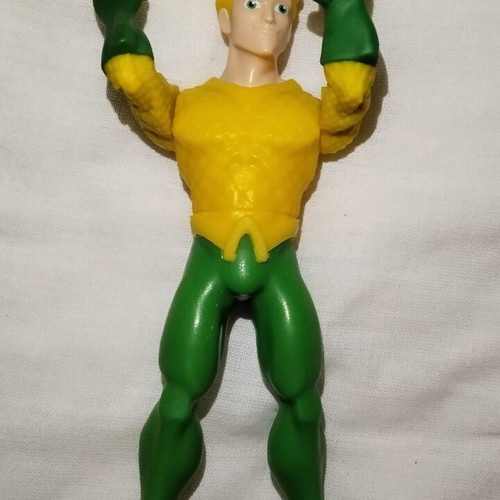 Aquaman Kinder Maxi figure 12 cm used, DC Justice League 2023