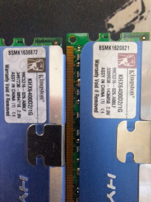 DDR2 4GB RAM used