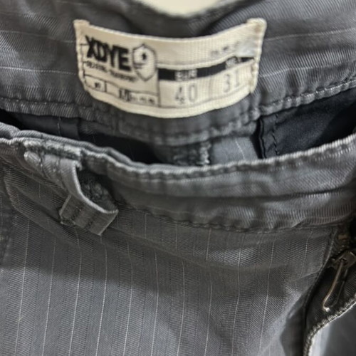 Bermuda shorts used, size 40, gray