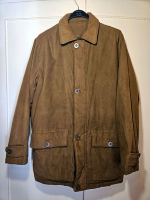 Men's brown jacket size L like new