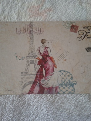 Vintage jewelry box beige, like new