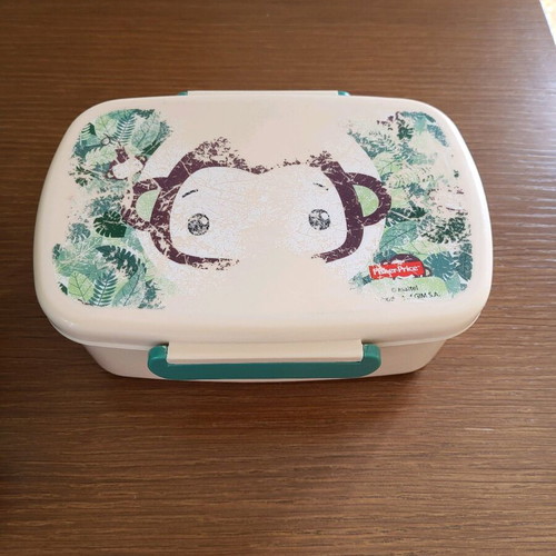 Fisher Price kindergarten backpack with monkey design and lunchbox gift