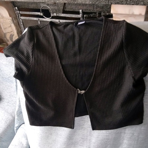 H&M bolero black like new, size M