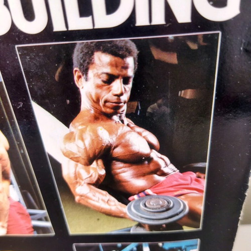 The Gold's Gym Book of Bodybuilding book like new, vintage volume 310