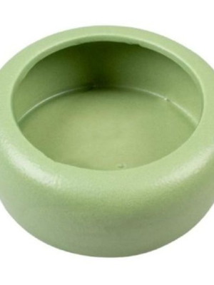 Ceramic rodent plate with rim 10cm 180ml new