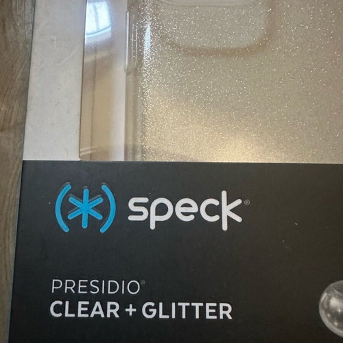 iPhone 11 Pro Max Speck Presidio Clear + Glitter case new