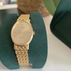 Rolex Cellini full yellow gold ladies watch circa 1975