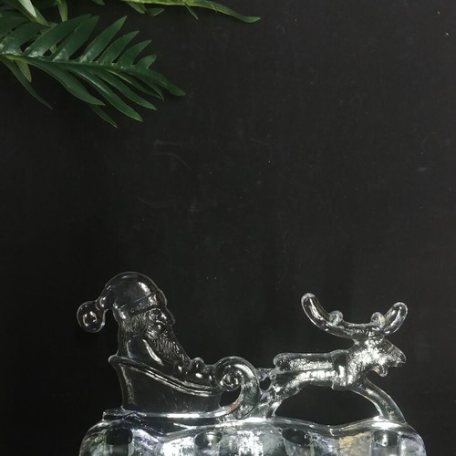 Kosta Boda Christmas Candlestick Bertil Vallien like new