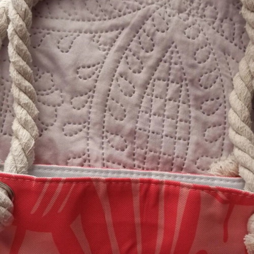 Beach bag with pouch new