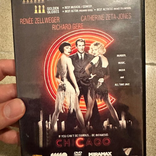 Chicago DVD like new, Greek edition with subtitles