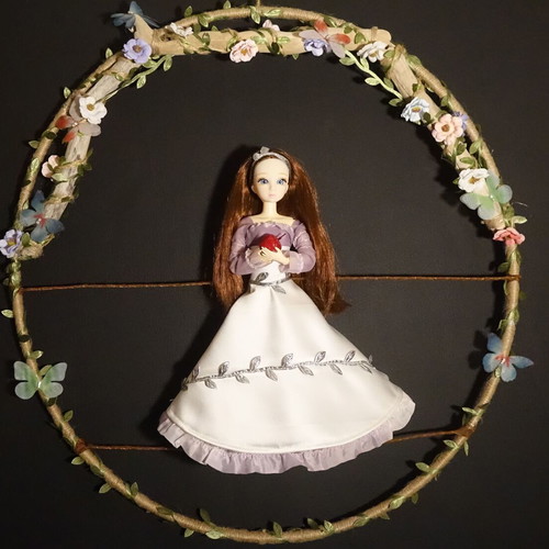 Snow White New Decorative Doll with 50 cm Wreath