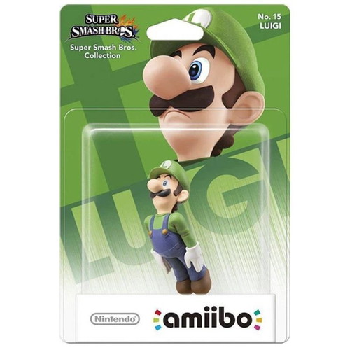 Nintendo Amiibo Super Smash Bros Luigi #15 new