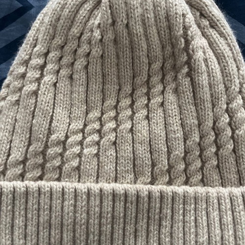 Hat with fur inside new