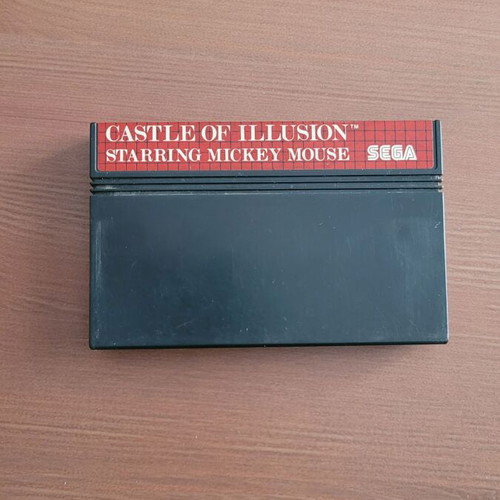 Castle of Illusion Sega Master System game used