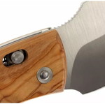 Ιταλικό μαχαίρι Ausonia LionSteel καινούργιο με λαβή από ξύλο ελιάς