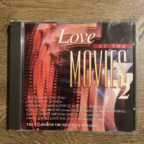 The Starshine Orchestra & Singers Love At The Movies Vol. 2 CD like new, pop