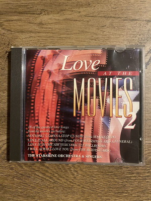 The Starshine Orchestra & Singers Love At The Movies Vol. 2 CD like new, pop