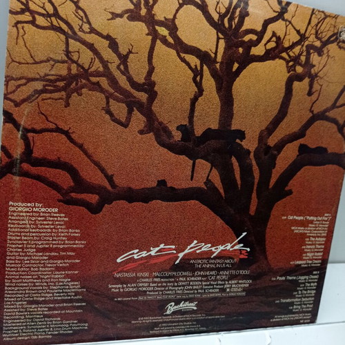 Cat People Original Soundtrack LP near mint, Giorgio Moroder & David Bowie