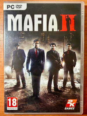 Mafia II PC game like new with manual and poster