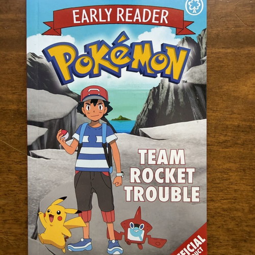 Pokemon Early Reader Team Rocket Trouble book like new, English