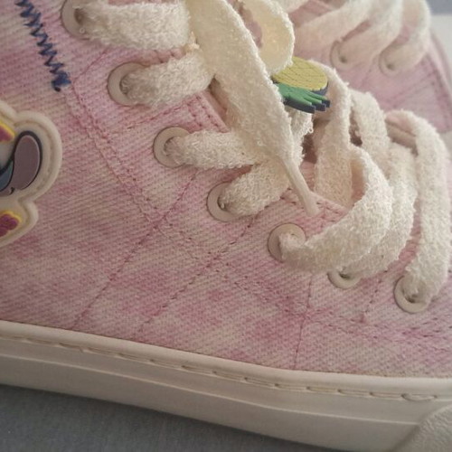 Stitch trainers shoes Zara size 34 like new, pink