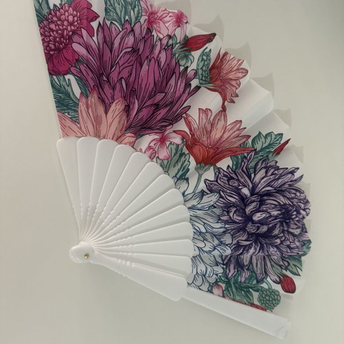 Fan like new, two different designs and colors