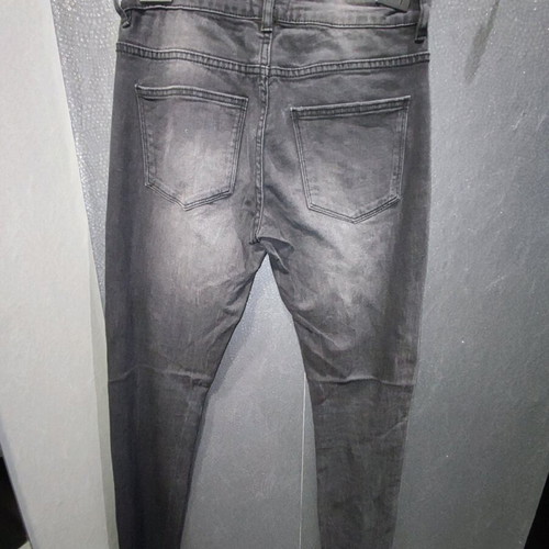 Up2Fashion black jeans with rhinestones like new, size small